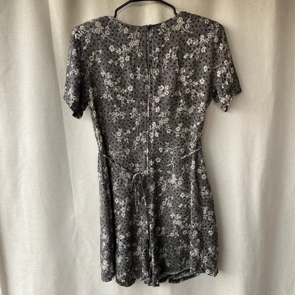 Vintage Floral Skort Romper - Picture 5 of 10